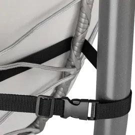 HinHocker Hängesessel mit Gestell, Grau, Hängeschaukel für Indoor und Outdoor, Schaukelstuhl - HinHocker