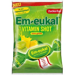 EM-EUKAL Bonbons Vitamin Shot sauer zuckerfrei 75 g