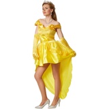 dressforfun Kostüm Frauenkostüm Sexy Prinzessin Belle, Sexy High-Low Trägerkleid gelb M | M