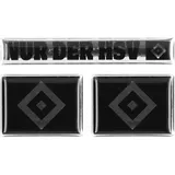 VertriebsArena GmbH Aufkleber HSV 3D Sticker 3er-Set Nur der HSV blau