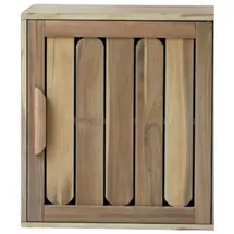 Tikamoon Badezimmermöbel aus Akazienholz 60 cm Lila