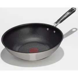 Tefal Wokpfanne Ø 28 cm, aus der Jamie Oliver Edition - Silber