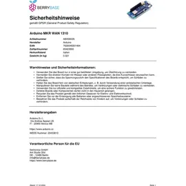 Arduino ABX00029 Erweiterungs-Platine