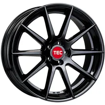 TEC Speedwheels GT7 8,5 x 20 5 x 114 ET35 MB72,5 Schwarz Glänzend