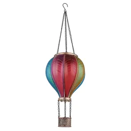 GLOBO Solarleuchte Metall 20x LED 20x10 cm schwarz
