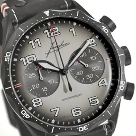 JUNGHANS Meister Pilot Chronoscope Edelstahl 27 mm 27/3398.00