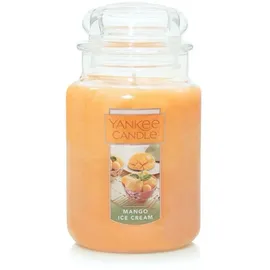 Yankee Candle Mango Ice Cream Duftkerze 623 g orange