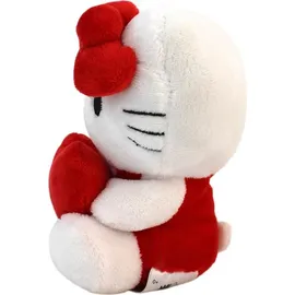 JoyToy Joy Toy - Hello Kitty Heart 14 cm in Kartontäschchen, Weiß, Rot