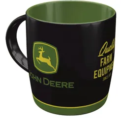 Kaffeebecher John Deere Logo Black