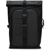 Rains Texel Moulded Rucksack Schwarz