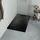vidaXL Duschwanne SMC Rechteck 100×70 cm Schwarz
