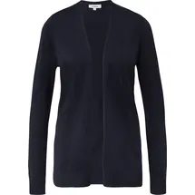 s.Oliver Cardigan aus Viskose-Baumwollmix Blau 40