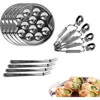 COOK CONCEPT Schnecken-Dienstprogramm, Silber, One Size, Einheitsgröße, KU6097