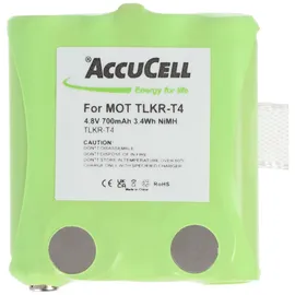 AccuCell MOTOROLA TLKR-T4 Akku TLKR-T5, TLKR-T7, TKLR-T8, TKLR-T80, TKLR-T80 Extreme als Nachbau Akku von AccuCell