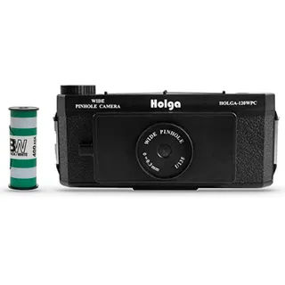 Holga 120N Set black, pinhole Medium Format Panorama (incl. B+W Film)
