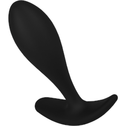Analplug aus Silikon S, 7 cm, schwarz