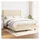 vidaXL Boxspringbett 140 x 200 cm Creme