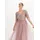 bonprix Abendkleid Tüll Pailletten Rosa 40