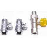 Bosch Serviceset TAE 3/4" mit Wartungshähne Modell BO528.1"