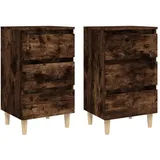 vidaXL Nachtschrank 40 x 35 x 69 cm Braun