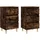 vidaXL Nachtschrank 40 x 35 x 69 cm Braun