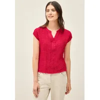 Cecil Strukturbluse rot M