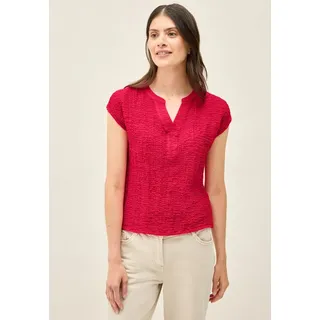 Cecil Strukturbluse rot M