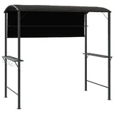 vidaXL Pavillon mit Dach 1,18 x 1,1 m Anthrazit/Grau