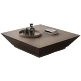 aea Rechteckiger Luxus Designer Tisch Braun Walnuss 125 x 33 cm
