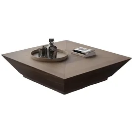 aea Rechteckiger Luxus Designer Tisch Braun Walnuss 125 x 33 cm