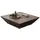 aea Rechteckiger Luxus Designer Tisch Braun Walnuss 125 x 33 cm