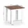 Vicco Karlos 80 x 76,8 cm nussbaum/weiß