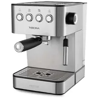 Prixton Verona Espressomaschine weiß mit Milchaufschäumer