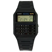 Casio CA53W-1 Herren Taschenrechneruhr Vintage - Schwarz