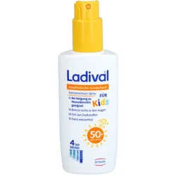 LADIVAL empfindliche Kinderhaut Spray LSF 50+