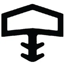 TRELLEBORG Zimmertürdichtung L 8001