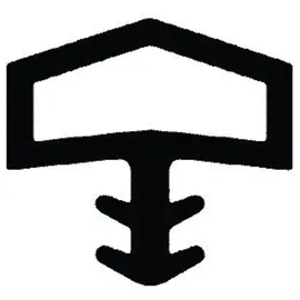 TRELLEBORG Zimmertürdichtung L 8001