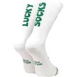 sporcks Lucky Laufsocken Weiß/Grün S