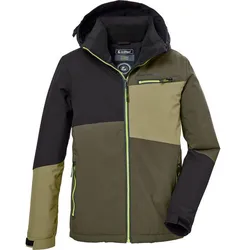 KILLTEC Kinder Funktionsjacke KOW 161 BYS JCKT, dunkeloliv, 116