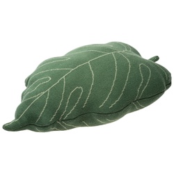 Lorena Canals - Gestricktes Kissen Baby Leaf, grün