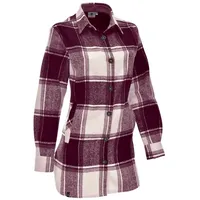 Maul Sport Sanremo lange Flanell Bluse, flieder, 46