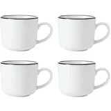 Mikasa Porzellanbecher 0,36 l Weiß 4