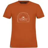 Salewa Funktionsshirt "Graphic Dry" in Orange - 140