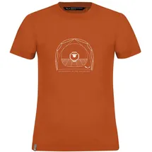 Salewa Funktionsshirt "Graphic Dry" in Orange - 140