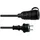 Eurolite 30245695 Strom Verlängerungskabel 16A Schwarz 3m H07RN-F 3G 1,5mm2
