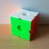 Zauberwürfel Magic Cube  Meilong Double Skewb Cube