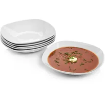 sänger Suppenteller Bilgola 6er Set 350 ml Weiß