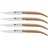 Zwilling Steakmesserset 4-tlg. Silber Holz