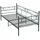 [en.casa] Kerava 90 x 200 cm Schwarz