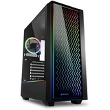 Sharkoon RGB LIT 200 - Tower - ATX - Gehäuse